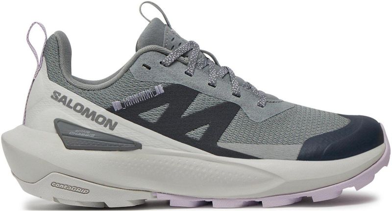 Salomon - Elixir Activ - Wandelschoen - Sharkskin Glacier Gray Orchid Petal