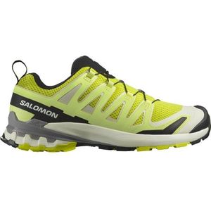 Trailrunning schoen Salomon Men XA PRO 3D V9 Sulphur Spring Vanilla Ice Sharkskin-Schoenmaat 42