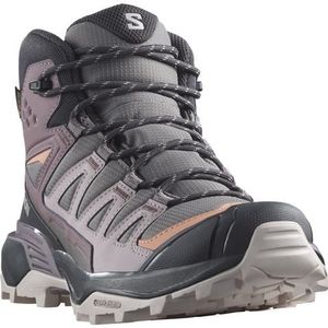 Salomon X Ultra 360 Mid Gtw Wandelsneakers Dames Paars Dessin