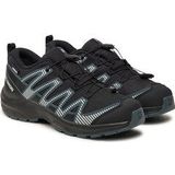 Salomon - Xa Pro V8 Clima Wp - Trailschoenen - Zwart - Waterdicht - Kindermaat