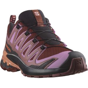 Salomon Schuhe XA PRO 3D V9 W Trekkingschuh für Damen, rot, Gr. 42 ⅔ EU / 8,5 UK