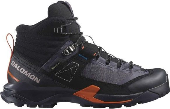 Salomon - X Ultra Alpine Mid GTX - Wandelschoenen - Nine Iron/Black/Red Orange - Waterdicht