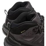 Salomon - X ULTRA 360 LEATHER MID GORE-TEX - Wandelschoenen - Zwart - Leer