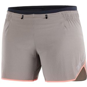 Salomon - Sense Aero 5 - Korte Broek - Beige - Aerotech - Lichtgewicht