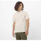 Salomon - Trackline Polo - Heren Polo - Beige