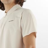 Salomon - Trackline Polo - Heren Polo - Beige