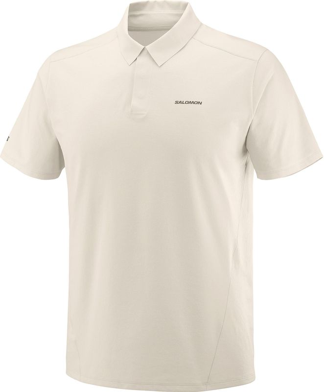 Salomon - Trackline Polo - Heren Polo - Beige