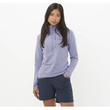 Salomon - Sntial Lightwarm HZ W - Fleecevest - Blue Granite - Dames