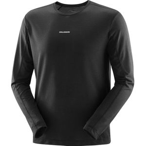 Salomon - Shakeout Core Shirt - Heren - Lichtgewicht - Vochtafvoerende Stof