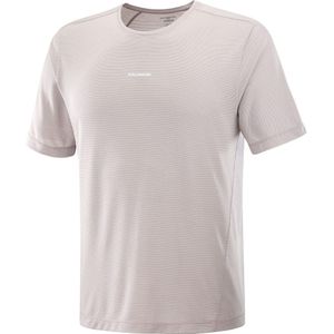 salomon shkout core beige heren jersey met korte mouwen