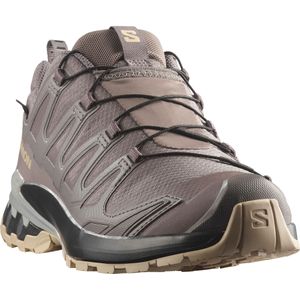 Salomon - Trailschoenen - XA Pro 3D V9 GTX W Plum Kitten / Black / Gull voor Dames - Maat 4,5 UK - Grijs