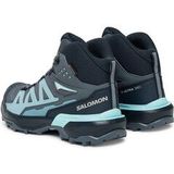 Salomon X Ultra 360 Mid GTX Wandelschoenen Dames - Grijs Blauw