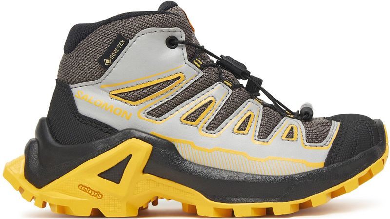 Salomon - Kid's X Ultra Mid GORE-TEX Wandelschoenen - Grijs - Waterdicht