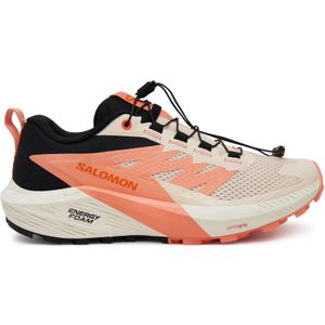 SALOMON Sense Ride 5 Wandelschoenen voor dames, Tender Peach Fusion Coral Black