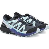 Salomon - Kid's Speedcross - Trailrunningschoenen - Grijs - Stootrand Zonder Membraan Snelvetersluiting Spikes