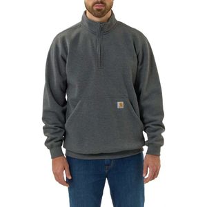 Carhartt Quarter-Zip Carbon Heather Sweatshirt Heren