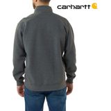 Carhartt Quarter-Zip Carbon Heather Sweatshirt Heren