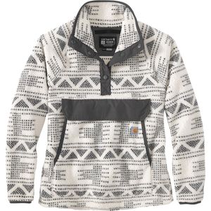 Carhartt - Relaxed Fit Fleece Pullover - Zwart - Sherpa-Fleece