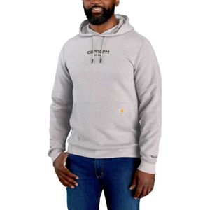Carhartt Force Logo Graphic Asphalt Heather Sweatshirt Heren