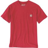 Carhartt K87 Pocket S S T-Shirt Fire Red Heather