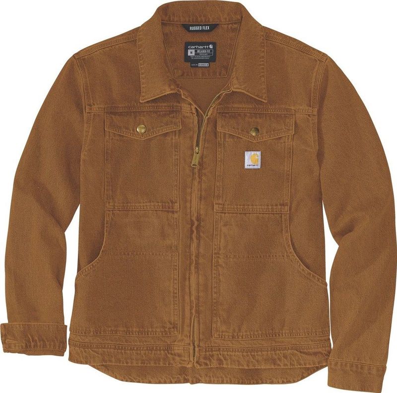 Carhartt - Duck Jas - Katoen - Relaxed Fit - Met Capuchon - Warme Voering