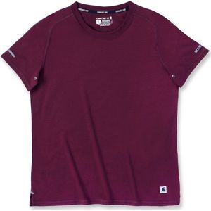 Carhartt Damen Lwd Relaxed S S T-Shirt 105849 Bordeaux