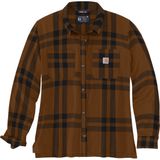 Carhartt - Midweight Flannel Shirt - Bruin Heather - Dames