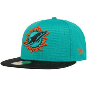 59Fifty Sideline 21 Dolphins Pet by New Era Baseball caps
