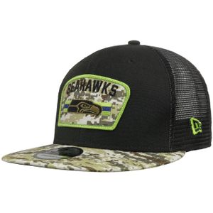9Fifty Seattle Salute to Service Pet by New Era Trucker caps
