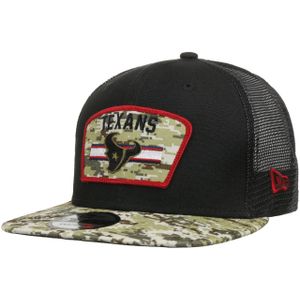 9Fifty Salute to Service Texans Pet by New Era Trucker caps