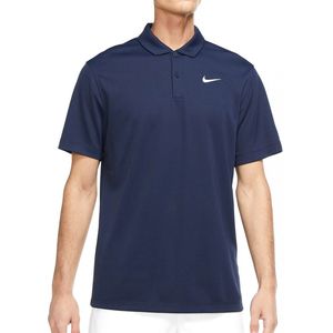 NikeCourt Dri-FIT Tennispolo voor heren - Blauw