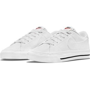 Nike Court Legacy Next Nature Sneakers voor dames, Wit Wit Zwart Volt, 42 EU