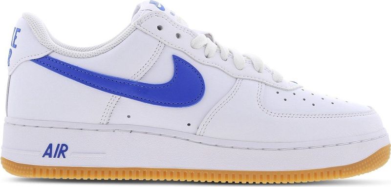 Nike Air Force 1 Low Retro Wit Blauw - Heren Sneaker - DJ3911-101