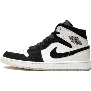 Nike - Air Jordan 1 Mid - Sneakers - Diamond - Leer