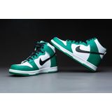 Nike - Dunk High - Sneakers - Celtics - Leer - Rubberen Zool