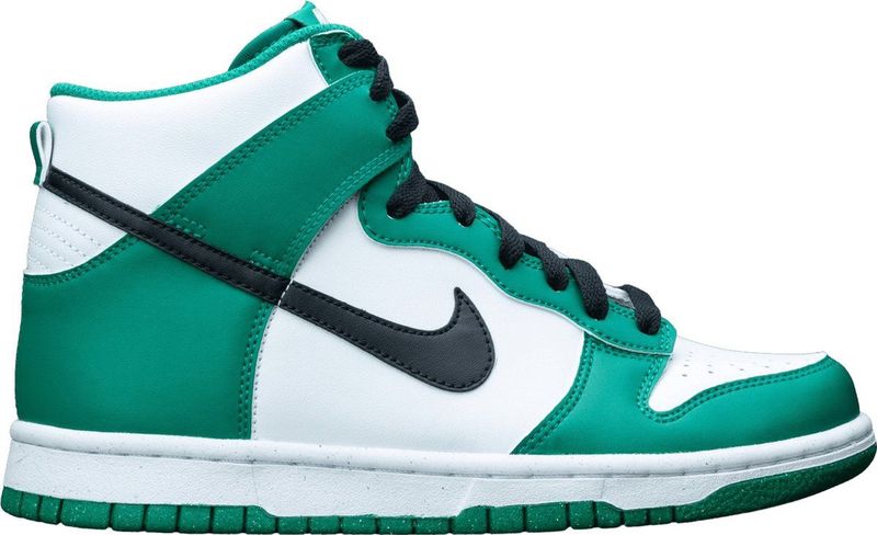 Nike - Dunk High - Sneakers - Celtics - Leer - Rubberen Zool