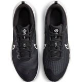 Nike Downshifter 12 hardloopschoenen voor heren, zwart/wit-Dk Smoke Grey-Pure, 42 EU, Zwart Wit Dk Smoke Grijs Puur, 42 EU