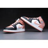 Air Jordan - 1 Mid - Sportschoenen - Lichtroze - Leer