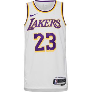 Nike - Dri-FIT Swingman - NBA-jersey - Wit - Los Angeles Lakers 2022/23 Association Edition