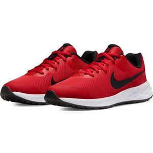 Nike Revolution 6 NN GS Sneakers , Red , Dames , Maat: 38 1/2 EU