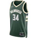 Nike - Milwaukee Bucks Icon Edition 2022/23 - Sporttop - Groen - Dri-FIT