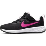 Nike Revolution 6 Nn (PSV), wandelschoenen, unisex kinderen, Zwart Hyper Roze Foam, 31.5 EU