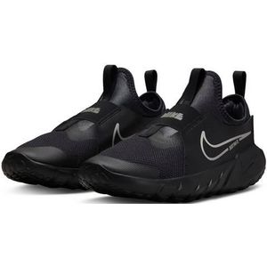 Nike Flex Runner 2, uniseks sneakers, kinderen en jongens, Zwart Flat Pewter Antraciet Photo Blauw, 38 EU