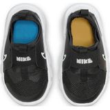 Nike Flex Runner 2 Sneakers voor kinderen, uniseks, Zwart Wit Photo Blue University Goud, 21 EU
