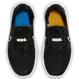 Nike Flex Runner 2 Sportschoenen voor kinderen, uniseks, Zwart Zwart Wit Foto Blauw University Goud, 17 EU