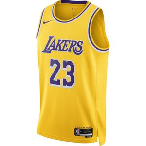 Nike - Los Angeles Lakers Icon Edition - Dri-FIT Swingman NBA-jersey - Geel