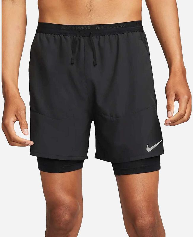 Nike Dri-FIT Stride Short - Zwart - Sportbroek