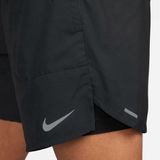 Nike - Stride 7in 2 in 1 Short - Zwart - Dri-Fit Technologie