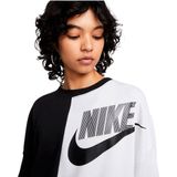 Nike - Sportswear FT Oos Crew DNC - T-shirt - Zwart - Katoen