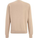 Nike - Sportswear Club Fleece Crew Sweater - Lichtbruin - Wit